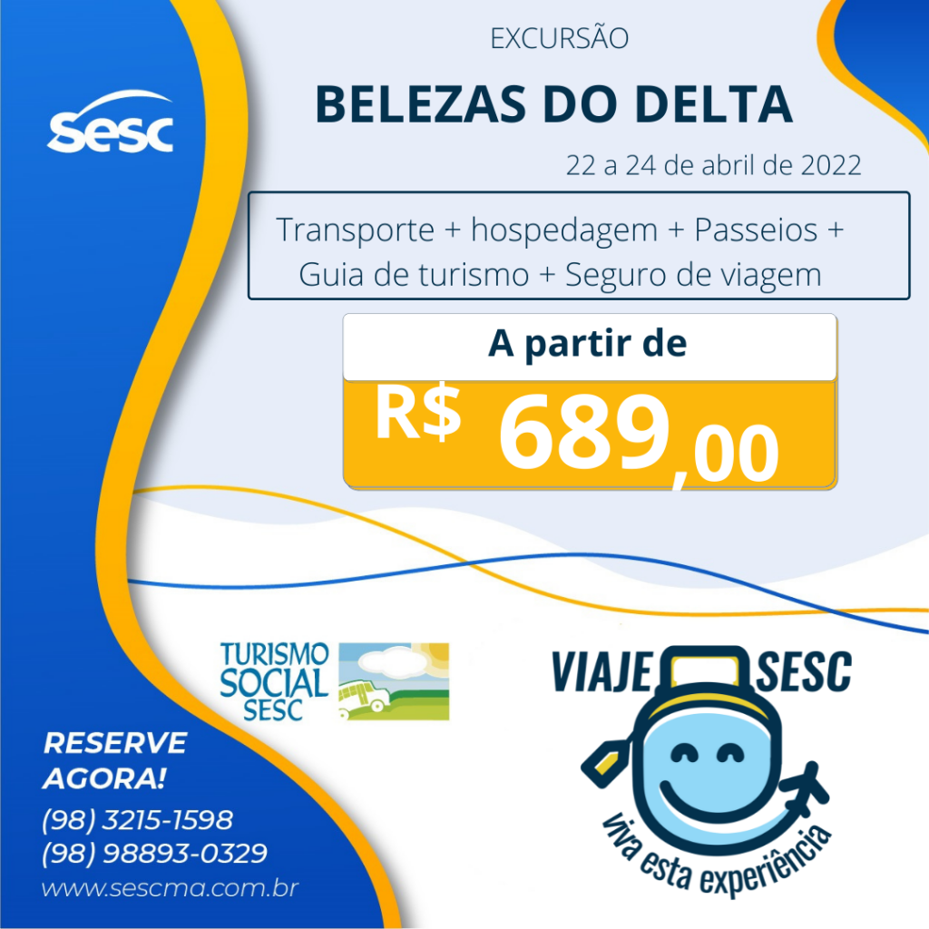 EXCURSÃO BELEZAS DO DELTA